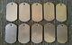 25 Wholesale Lot Blank Military Stainless Steel Dog Tags Veteran Owned Store