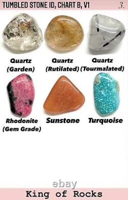 25lb JUMBO Lot Polished Rocks Tumbled Stones Gemstone Mix BULK WHOLESALE