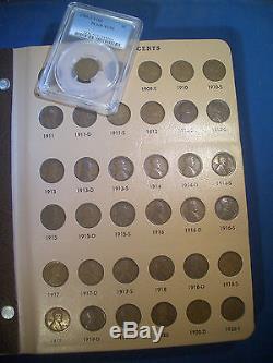 265 Coin! 1909-S VDB and 1909 2011 COMPLETE Collection LINCOLN Cent Set Lot