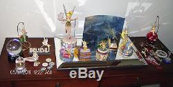 26 Pcs. BIG Disney Tinkerbell Lot Figurine Figures Ornament Decor Tink Rare HTF