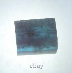 28CARATS WHOLE SALE OLD STOCK Tourmaline indicolite blue rough FACET/CARVING