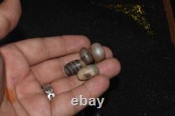 29 Ancient Tibetan Himalayan Agate Stone Dzi Beads in very Good Condition