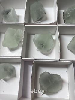 29 Piece Green Fluorite Xiang Hualing Mineral Specimen Wholesale lot Hunan Prov