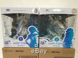 2X Bandai FiguartsZERO Chouette Sailor Moon Sailor Uranus & Neptune IN STOCK
