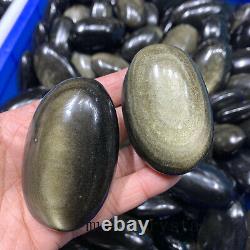 2.2LB Wholesale Natural Gold ObsidianPolished Crystal Quartz Healing