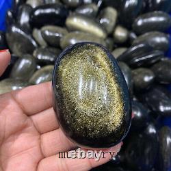 2.2LB Wholesale Natural Gold ObsidianPolished Crystal Quartz Healing