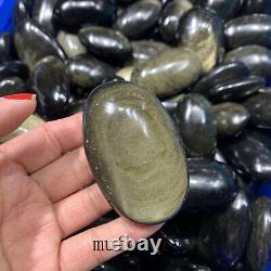 2.2LB Wholesale Natural Gold ObsidianPolished Crystal Quartz Healing