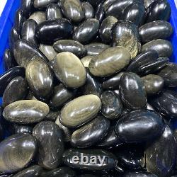 2.2LB Wholesale Natural Gold ObsidianPolished Crystal Quartz Healing