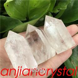 2.2LB Wholesale Natural clear quartz obelisk quartz crystal point wand tower 30X