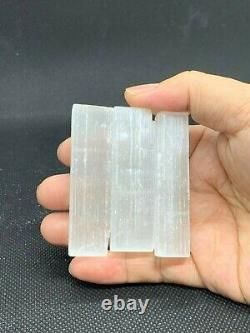 2.5 Selenite Sticks, Natural Crystal Selenite Wand Blades, Wholesale Bulk Lot