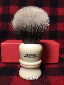 2 The Grosvenor Shaving Brushes, 1 Super Badger, 1 Pure Badger