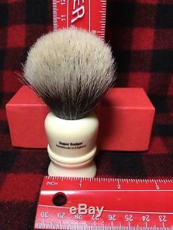2 The Grosvenor Shaving Brushes, 1 Super Badger, 1 Pure Badger