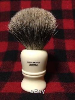 2 The Grosvenor Shaving Brushes, 1 Super Badger, 1 Pure Badger