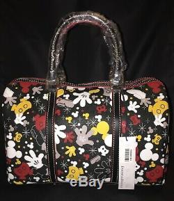 2-pc NWT Disney Parks I AM MICKEY MOUSE Satchel Dooney & Bourke + COSMETIC BAG