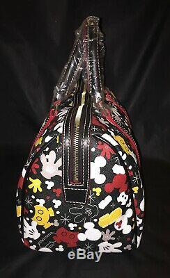 2-pc NWT Disney Parks I AM MICKEY MOUSE Satchel Dooney & Bourke + COSMETIC BAG