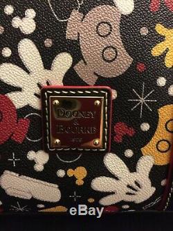 2-pc NWT Disney Parks I AM MICKEY MOUSE Satchel Dooney & Bourke + COSMETIC BAG