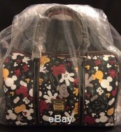 2-pc NWT Disney Parks I AM MICKEY MOUSE Satchel Dooney & Bourke + COSMETIC BAG