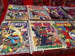 300+ MARVEL DC COMIC BOX LOT-WHOLESALE! SpiderMan XMen Thor Hulk Batman Superman