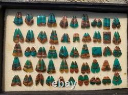 300 PairsBlue Opalized Petrified Wood Pair Earring, Wholesale Cabochons For B2B