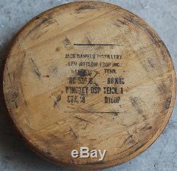 30 Authentic Jack Daniels Bourbon Whiskey Barrel Heads (WITH STAMP) ON SALE