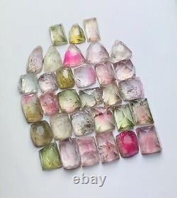 32.5 Carats Beautiful Tourmaline Rose Cuts ethically sourced from Afghanistan