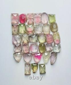 32.5 Carats Beautiful Tourmaline Rose Cuts ethically sourced from Afghanistan