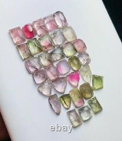 32.5 Carats Beautiful Tourmaline Rose Cuts ethically sourced from Afghanistan