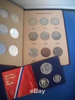 32 Coin! 1971 1978 UNC PROOF SILVER COMPLETE Collection EISENHOWER Dollar Set