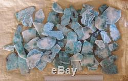 33000ct LARIMAR LARGE ROUGH STONES / SLABS WHOLESALE LOT APPROX 6600 gms Q20