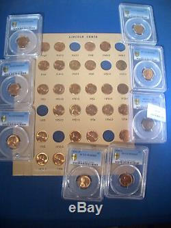 357 Coin 1909-S VDB PCGS MS64 & 1909 2016 COMPLETE Collection LINCOLN Cent Set