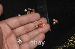 35 Genuine Ancient Sassanian & Pyu Culture Etched Carnelian Stone Bead