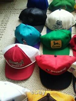 35 + Hat Collection HUGE Lot Ball Caps Resale Wholesale Vintage Modern Sports