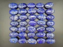 35pcs Lapis Lazuli Palm Stones Healing Crystals Natural Lapis Lazuli Wholesale