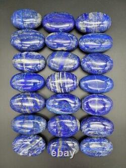 35pcs Lapis Lazuli Palm Stones Healing Crystals Natural Lapis Lazuli Wholesale