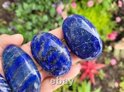 35pcs Lapis Lazuli Palm Stones Healing Crystals Natural Lapis Lazuli Wholesale