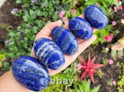 35pcs Lapis Lazuli Palm Stones Healing Crystals Natural Lapis Lazuli Wholesale