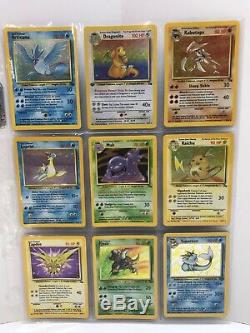 370+ VINTAGE POKEMON CARDS Lot Charizard Holo 1st Ed Shadowless Japanese