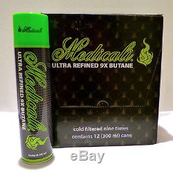 384 Cans Medicali Butane Gas 9X refined. Lighter Refill Wholesale Fuel