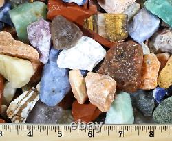 3 11 Brazil Mix Rough Rocks for Tumbling Bulk Wholesale 1LB options