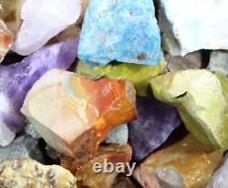 3 11 LBs of Madagascar Mix Rough Rocks for Tumbling-Bulk Wholesale options