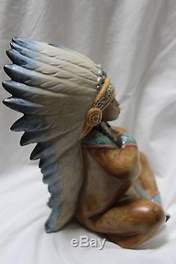 3 Lladro Little Chief Conversing With Nature Little Brave Resting 2397 2398 2399