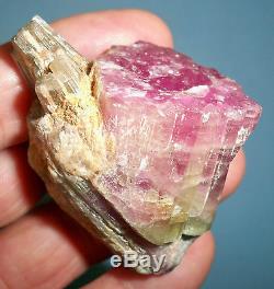 #3h7. Wholesale Rare Large Raspberry Tourmaline Crystal From San Diego Area