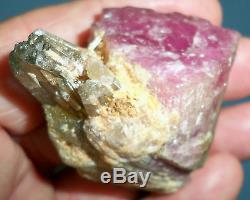 #3h7. Wholesale Rare Large Raspberry Tourmaline Crystal From San Diego Area