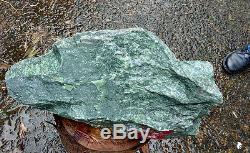 45.4kg AAA Top Rich Green Russian Siberian Nephrite Jade Wholesale Rough