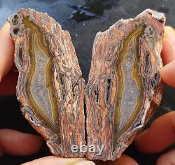 4.15 lbs/1.88 kg 8 Agate Pairs, Agate lb, Wholesale Agate, Bulk Agate, Agate Lot