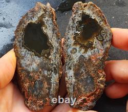4.15 lbs/1.88 kg 8 Agate Pairs, Agate lb, Wholesale Agate, Bulk Agate, Agate Lot
