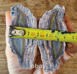 4.15 lbs/1.88 kg 8 Agate Pairs, Agate lb, Wholesale Agate, Bulk Agate, Agate Lot