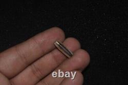 4 Genuine Ancient Banded Agate Stone Dzi Longevity Bead in Perfect Condition
