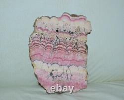 4 pcs LOT Rhodochrosite big Slabs from Argentina Wholesale Bulk 3.96 lbs