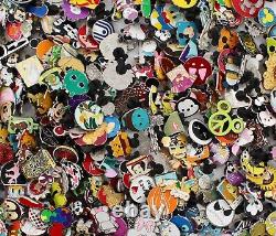 500 Piece Disney Trading Pins Lot NO DUPLICATES